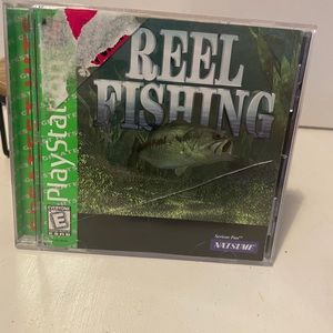 PlayStation 1 Reel fishing game